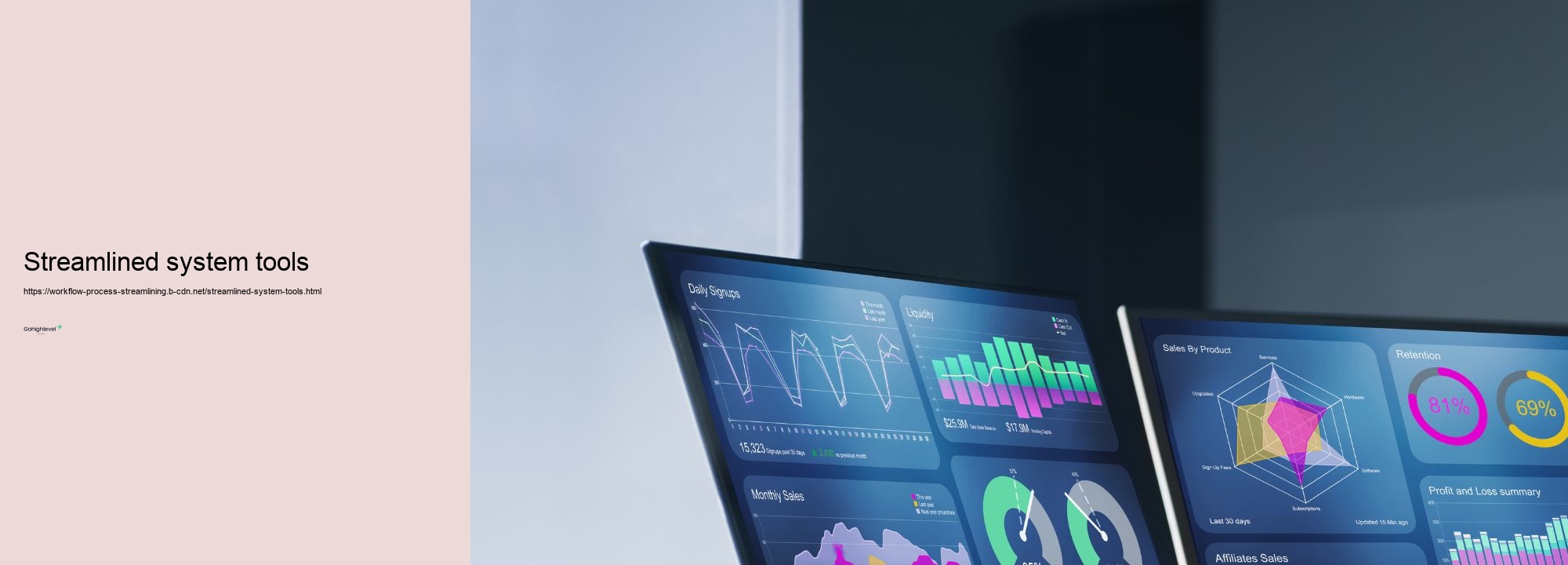 Streamlined system tools