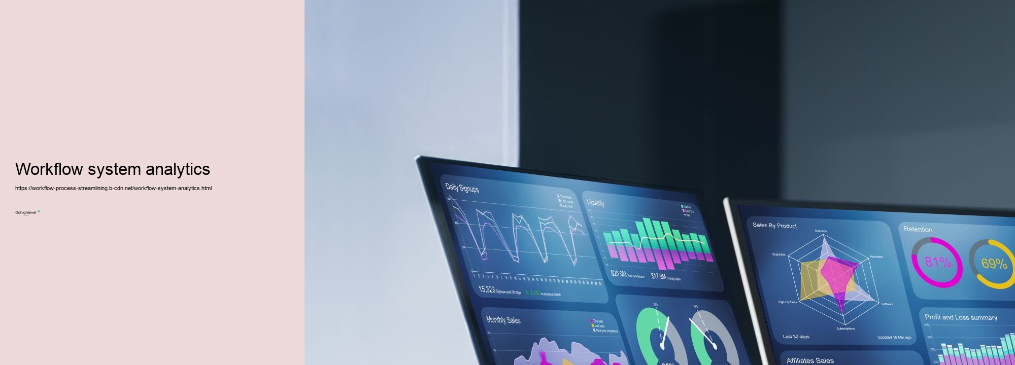 Workflow system analytics